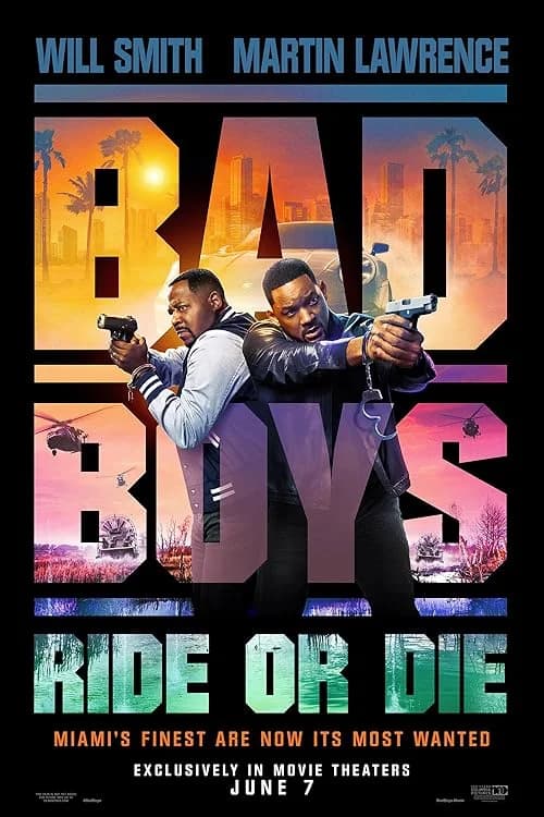 Bad Boys: Ride or Die film posteri