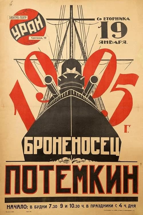 Battleship Potemkin film posteri