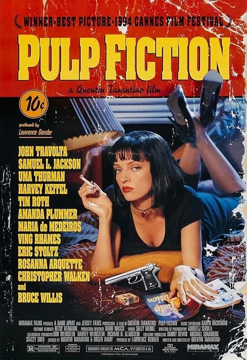 Pulp Fiction film posteri