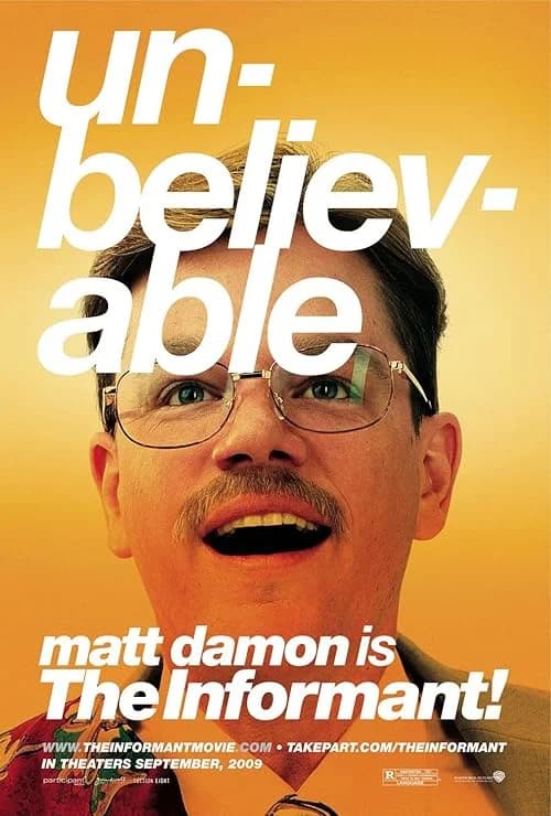 The Informant! film posteri